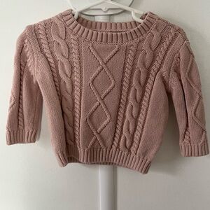 Carters babygirl knit sweater